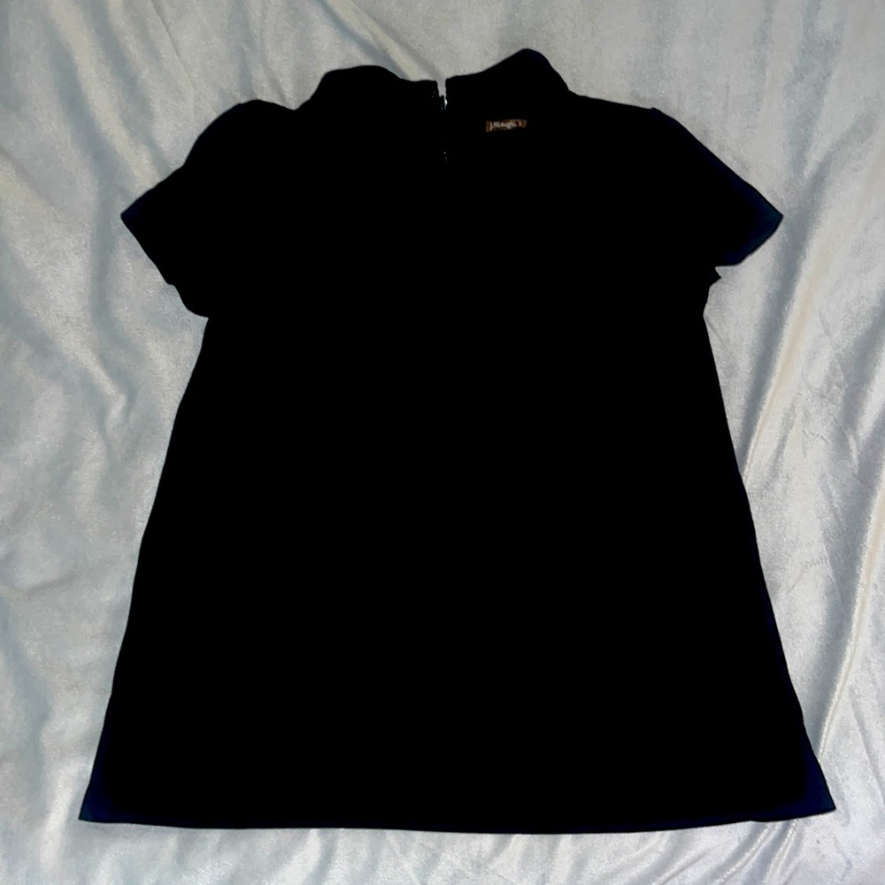 J. McLaughlin Cap Sleeve Mock Neck Top
